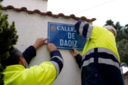 Renovación de las placas identificativas de las calles (1)