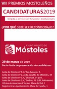 VII Premios Mostoleños