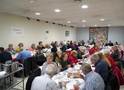 desayuno mayores Juan XXIII 1