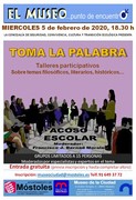 Cartel Tertulia Acoso Escolar