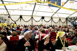 Comida del Mayor Peña los Corbatos 1