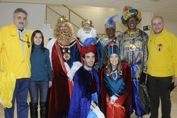 Reyes Magos de las Peñas Visitan Hospitales 4