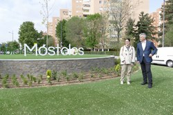 Asfaltado y ornamentacion rotonda 1