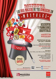 Cartel Comercios Mágicos 11 mayo