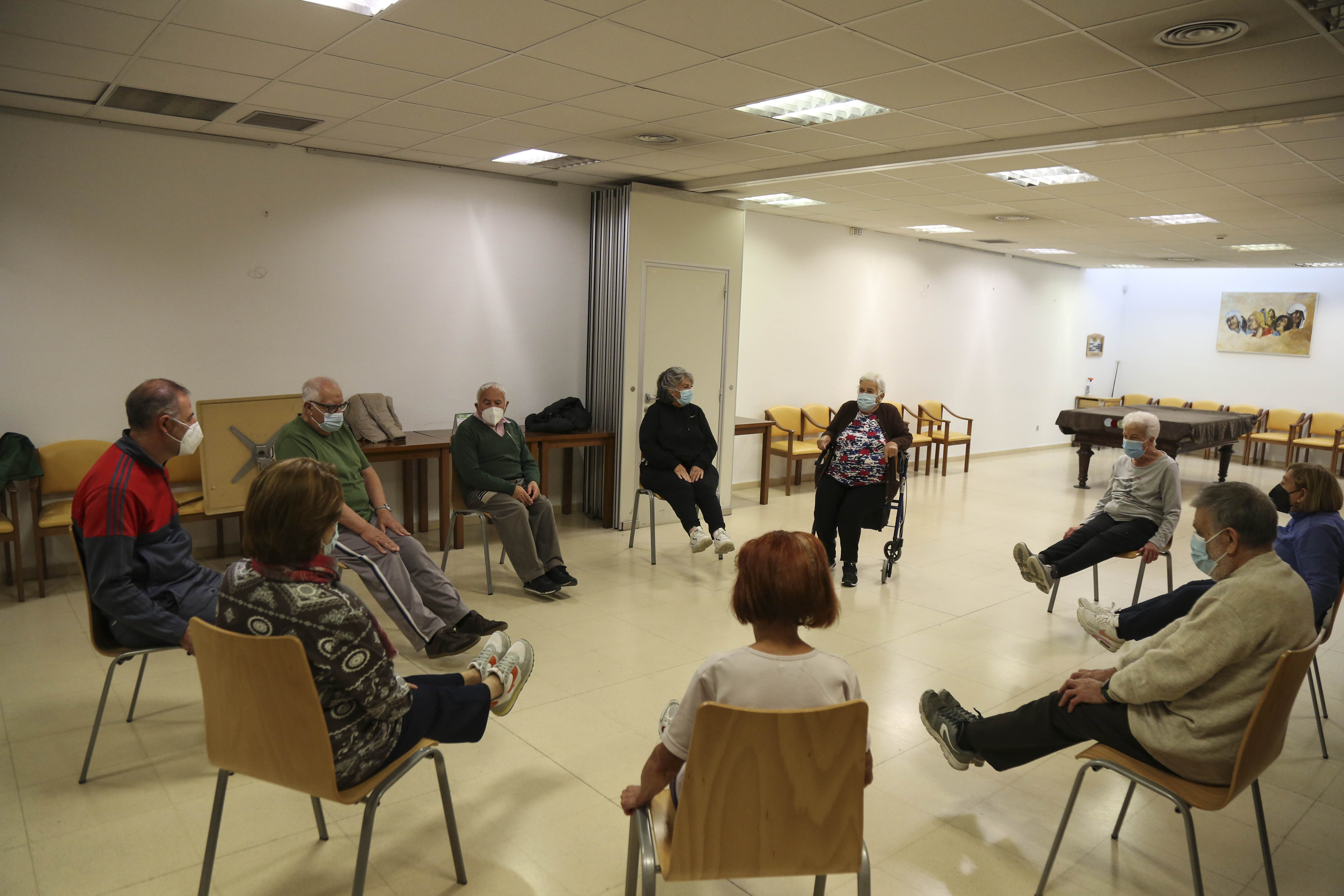 Talleres para recuperar las habilidades físicas y cognitivas en los centros de mayores de Móstoles (2)