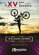 Cartel XV Gala del Deporte de Móstoles