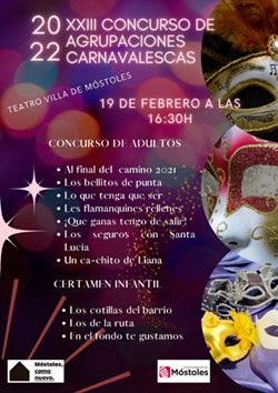 XXIII Concurso de Agrupaciones Carnaveleras 2022 p