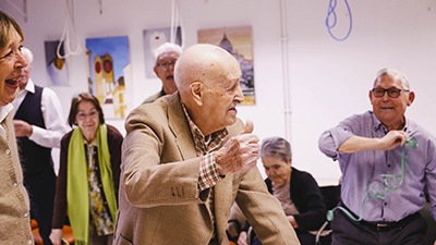 destacada El Alcalde visita la Residencia Juan XXIII para felicitar al residente más longevo