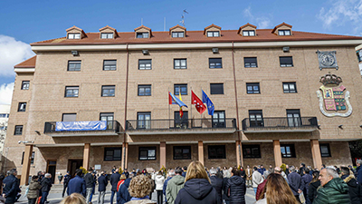 destacada Minuto de silencio en solidaridad con las víctimas y afectados del incendio de dos edificios en Valencia