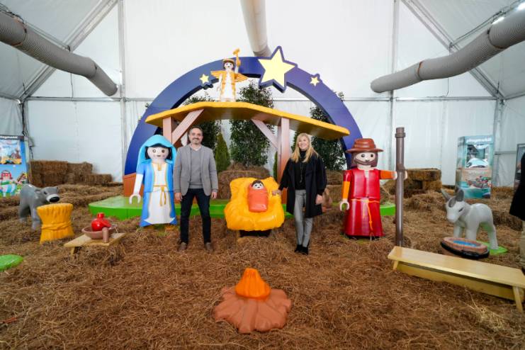 El Belén Gigante de Playmobil en Móstoles abre hoy sus puertas (1)