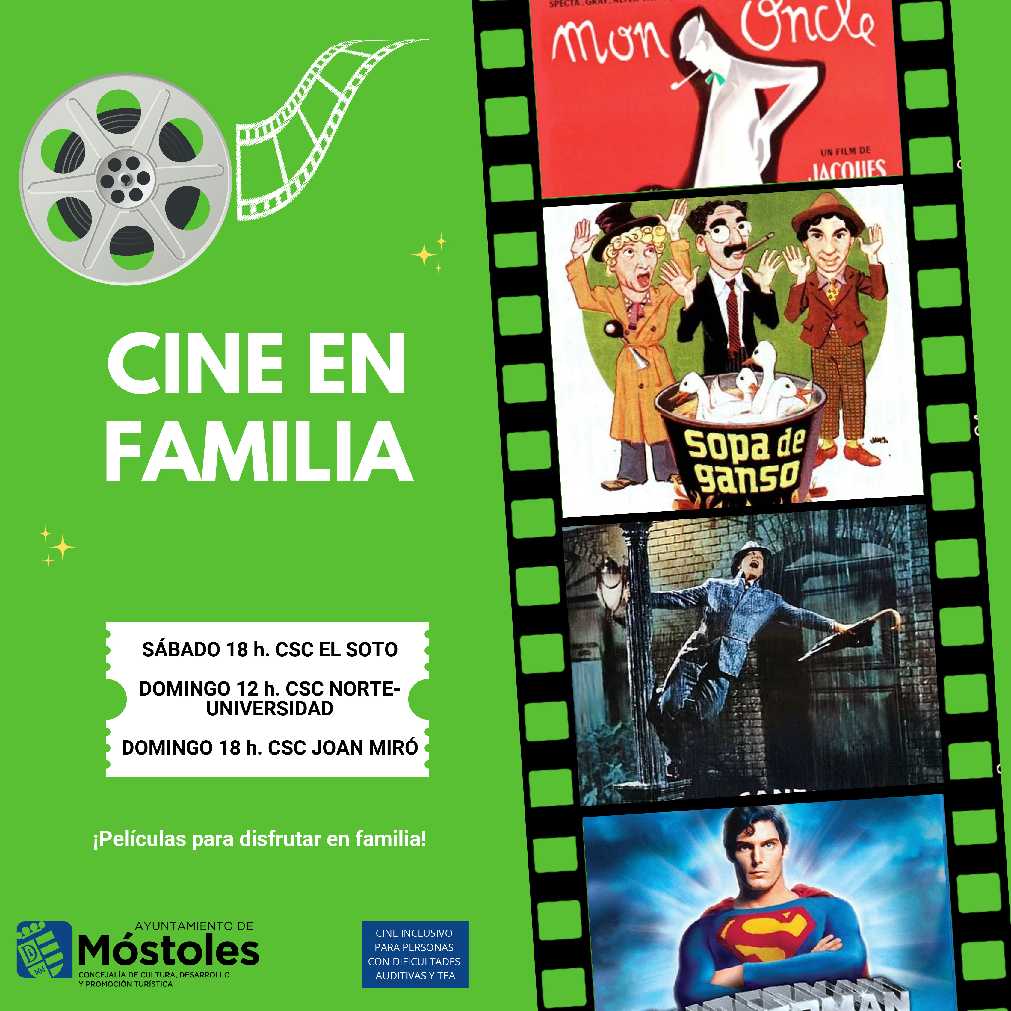 Folleto Cine en Familia octubre 2023