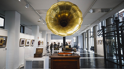 destacada EXPOSICION INGENIO MUSICAL GRAMOFONOS