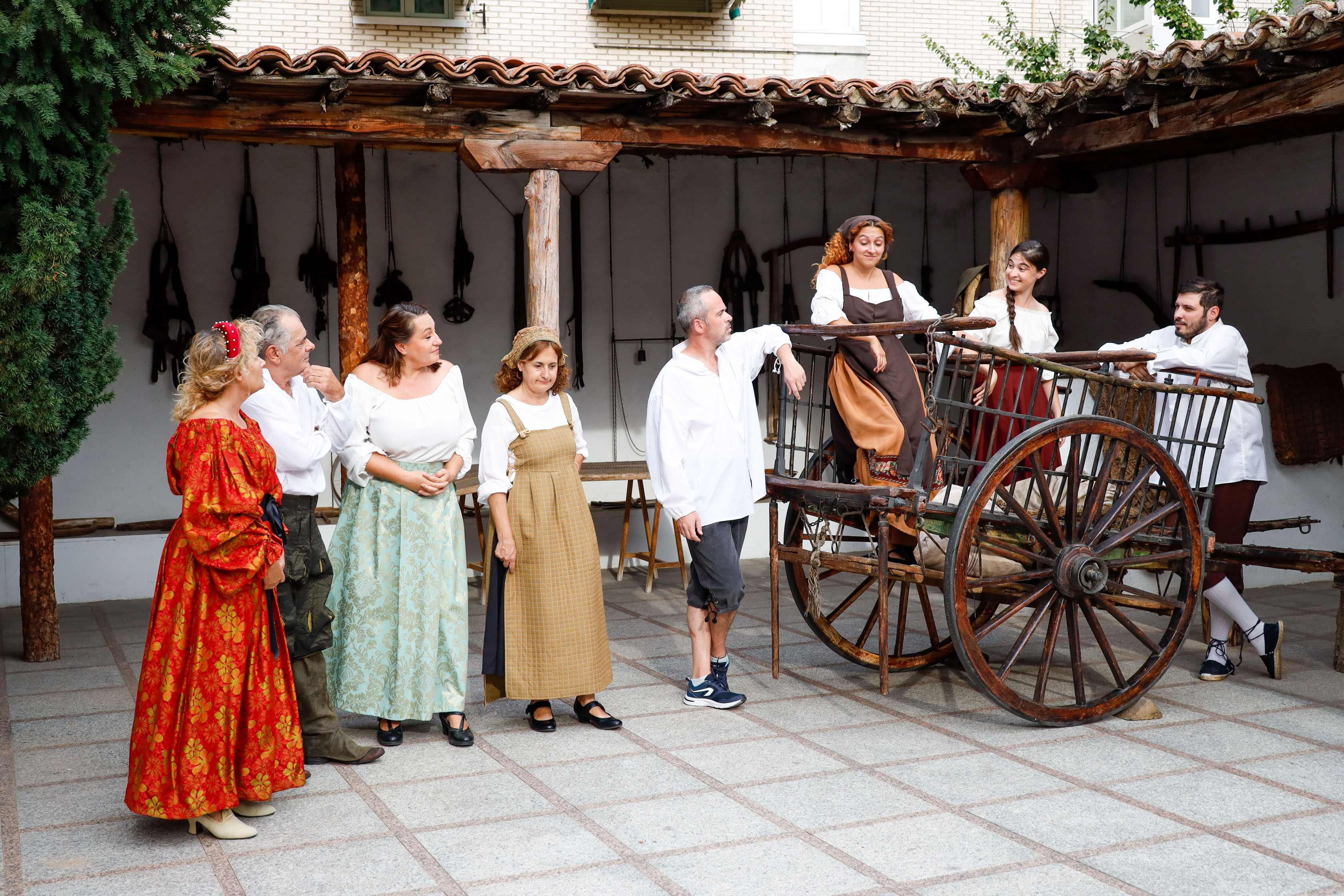 Escuela de Actores Voluntarios ensayo ruta teatralizada (2)
