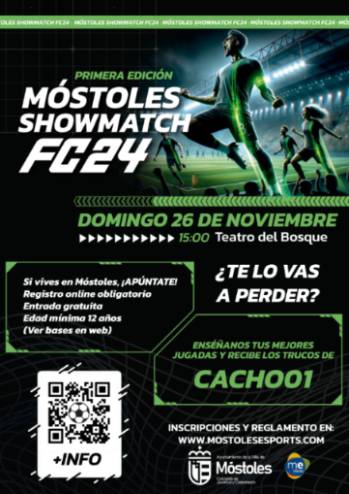 Cartel Móstoles Showmatch FC24