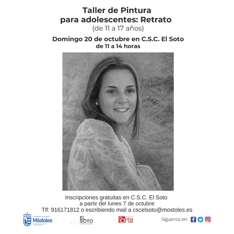 Taller Retrato para adolescentes