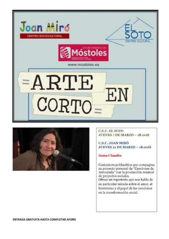 cartel arte en corto marzo 2019