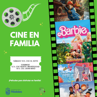 agenda Cine en Familia - mayo y junio 2026