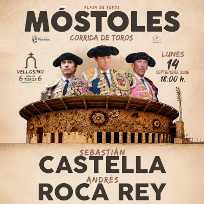 agenda Móstoles Toros fiestas septiembre 2026
