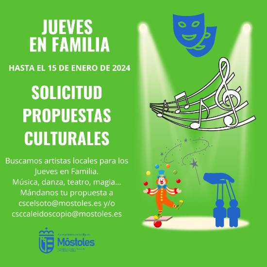 Solicitud propuestas Jueves en Familia rrss