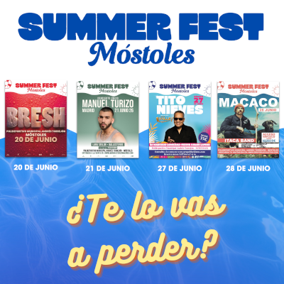 Agenda summer fest Móstoles