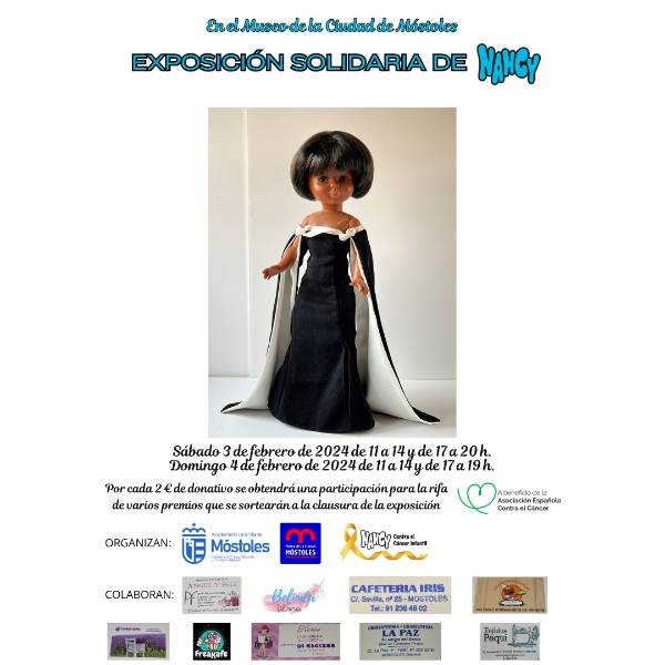 Exposición solidaria de Nancys (Post para Instagram)