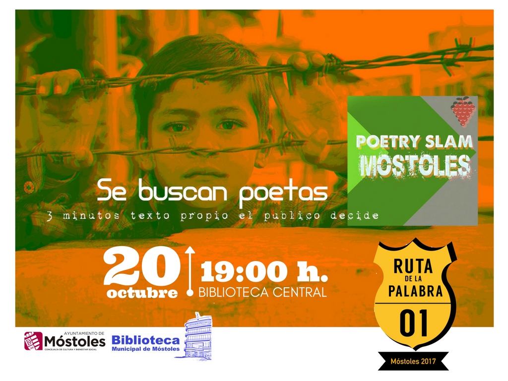 cartel POETRY SLAM imagen