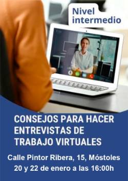 4 - Consejos para hacer entrevistas de trabajo virtuales - CCD Móstoles