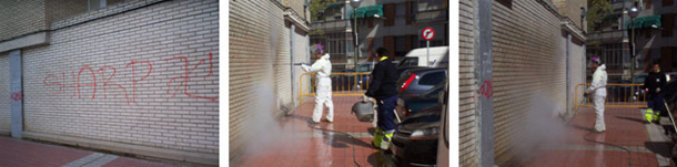 Servicio de limpieza de fachadas