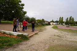 visita con vecina calle Moraleja de Enmedio 1