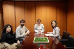 La Alcaldesa se reúne con la Asociación Cultural Amigos de las Artes Plásticas