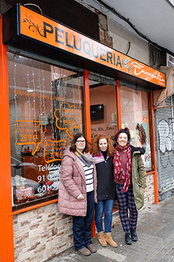 Visita nueva peluqueria ENCUENTRO_5 p
