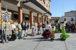 Recibimiento en ayto Hermandad Rocio 8