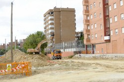 Obras Nuevo vial plaza Nicaragua 1