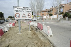 Obras acceso Parque Coimbra 2