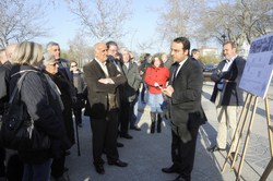 Presentacion obras vial calle Becquer 1