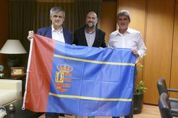 Entrega bandera de Móstoles