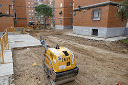 Visita obras calle BarcelonaP