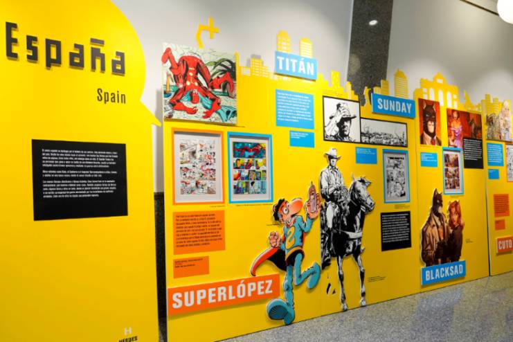 Visitamos la exposición Héroes del cómic europeo 1 (9)