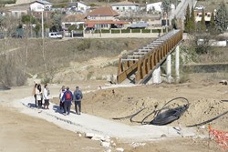 Visita pasarela desde P. Coimbra 1
