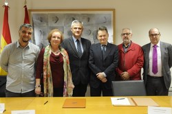 Convenio cesión parcela a AMDEM 1