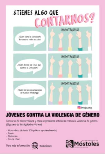 Concurso de microrrelatos e ilustraciones contra la violencia de género 1
