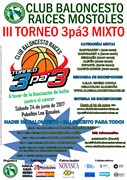 Cartel III Torneo 3pa3 Mixto