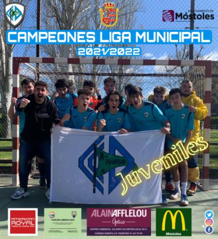 El Club Cultural Deportivo Iviasa campeón de la Liga Municipal categoría juvenil de fútbol sala