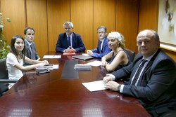 Reunión con Rector de la URJC 1