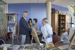 Visita centro Mayores La princesa 9