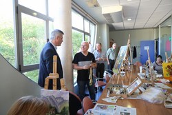 Visita centro Mayores La princesa 16