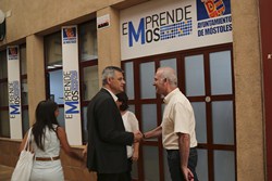 Alcalde visita a EMPESA 1