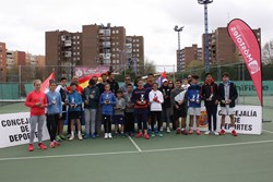 Entrega de premios del XIII Torneo de Tenis Memorial Julio Nieto 1