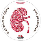 Chapa de la Campaña de Prevención de la Enfermedad Renal