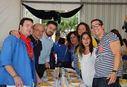 comida peña La Barbacana